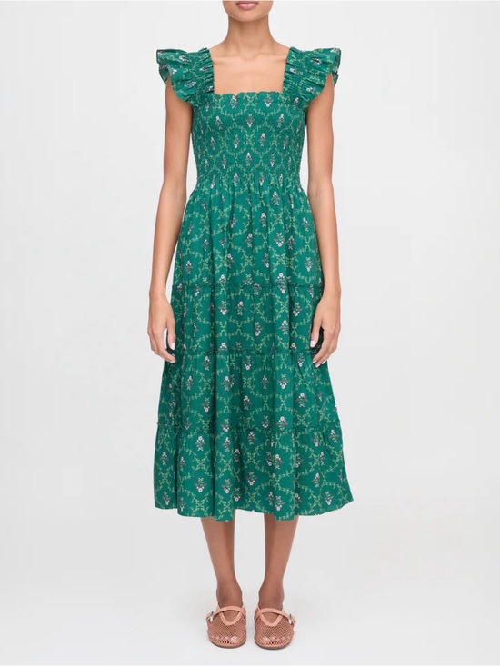 Hill House Dresses & Skirts - Hill House Floral Green The Ellie Nap Dress
